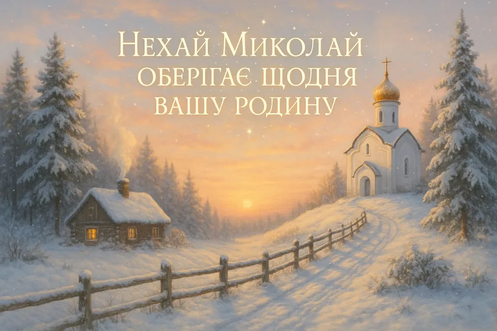 Привітання з днем святого миколая