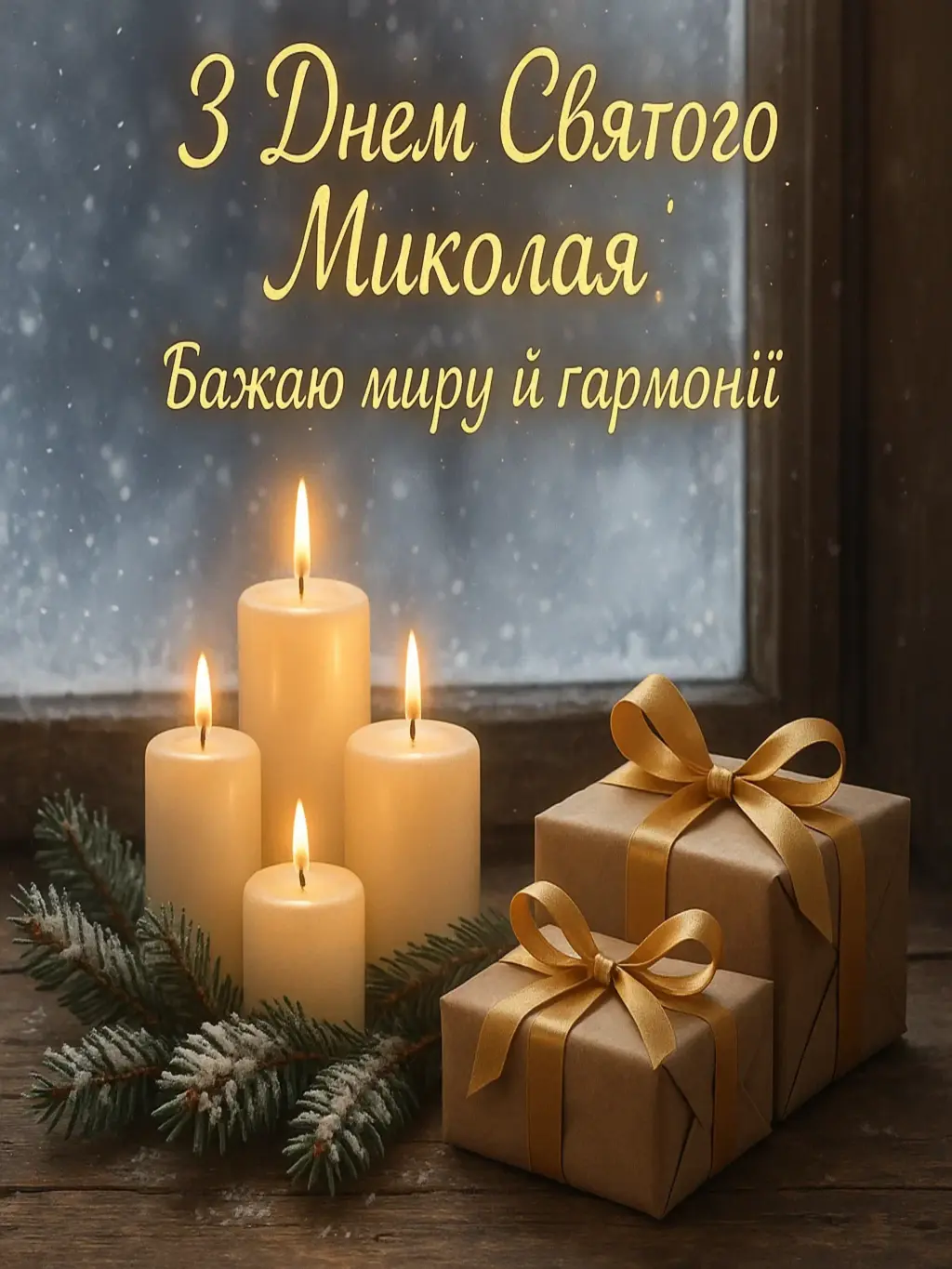 Привітання з днем святого миколая
