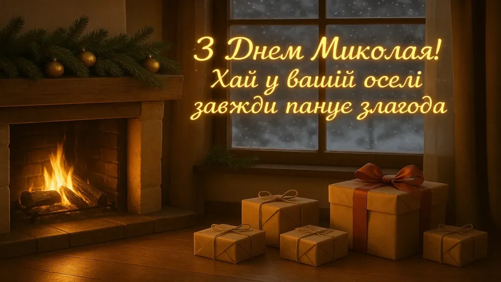 Привітання з днем святого миколая