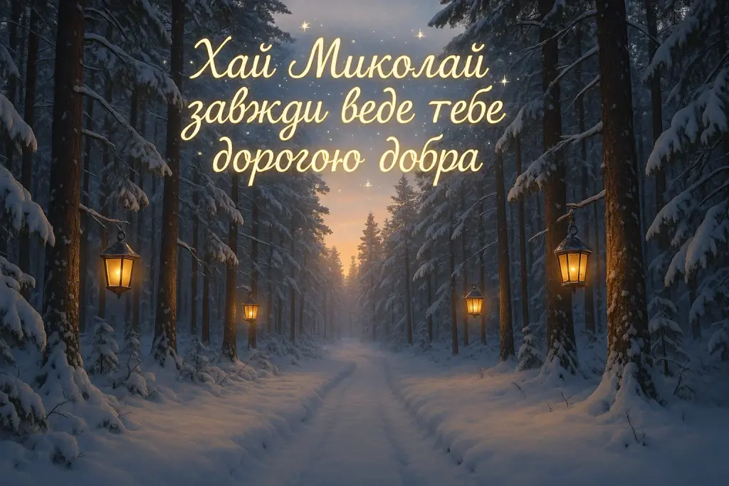 Привітання з днем святого миколая