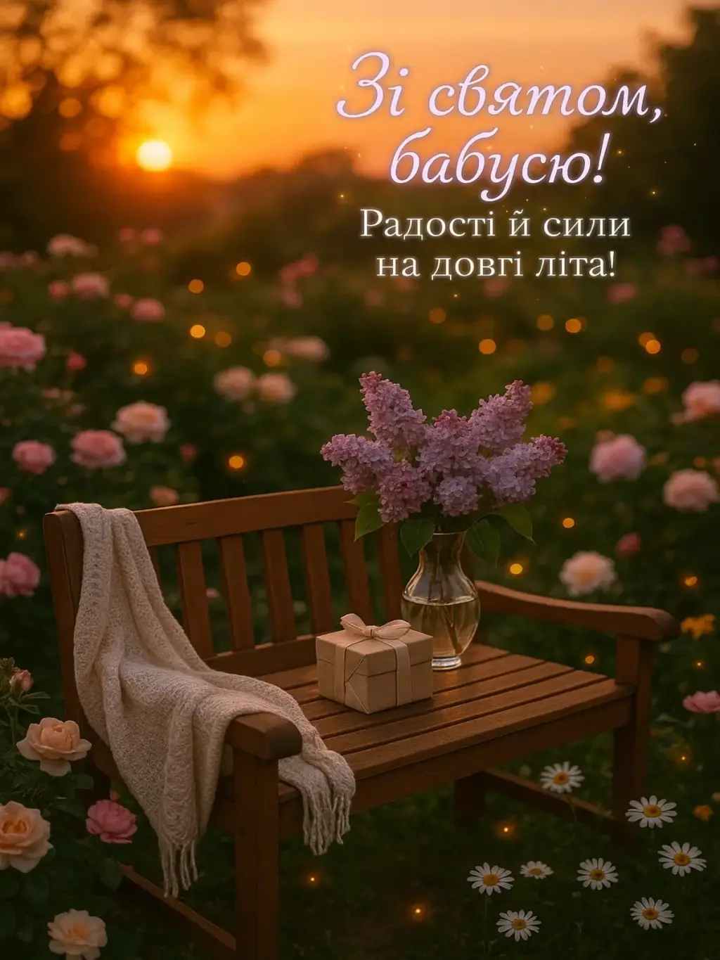 Привітання бабусі з днем народження