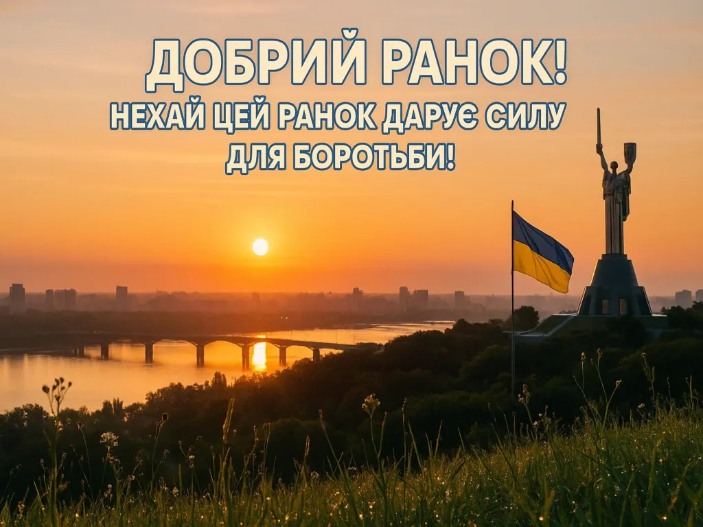Патріотичні привітання з добрим ранком
