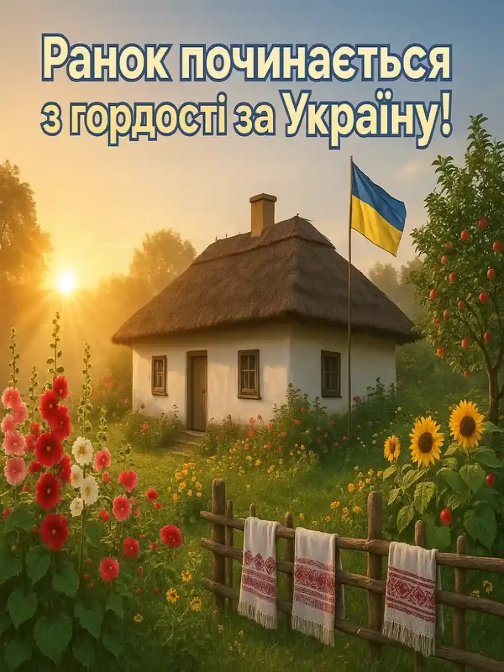 Патріотичні привітання з добрим ранком