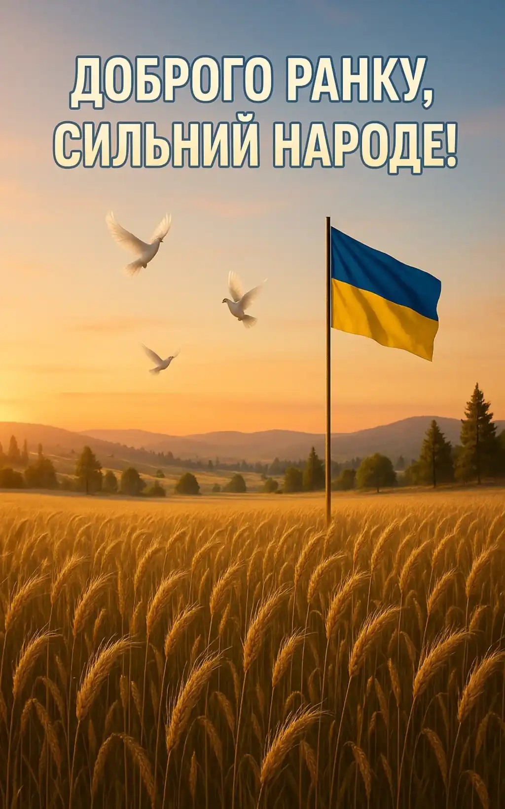 Патріотичні привітання з добрим ранком