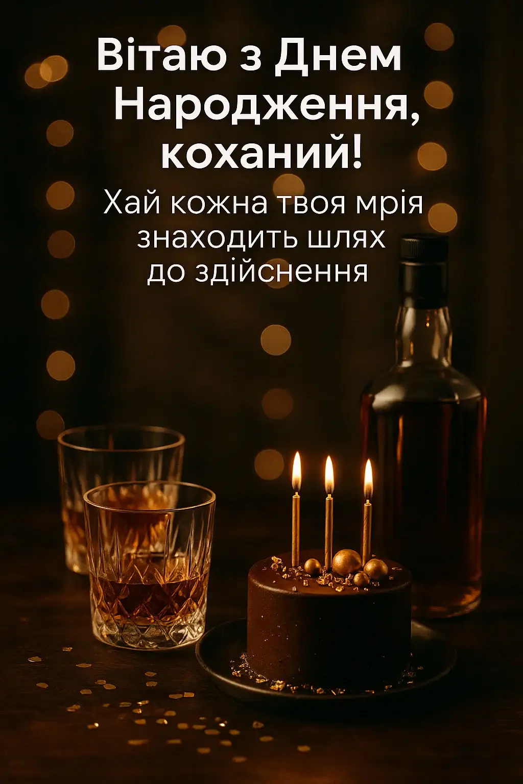 Оригінальні привітання з днем народження для мужчині та чоловікові