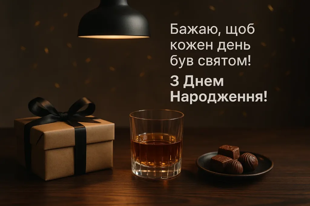Оригінальні привітання з днем народження для мужчині та чоловікові