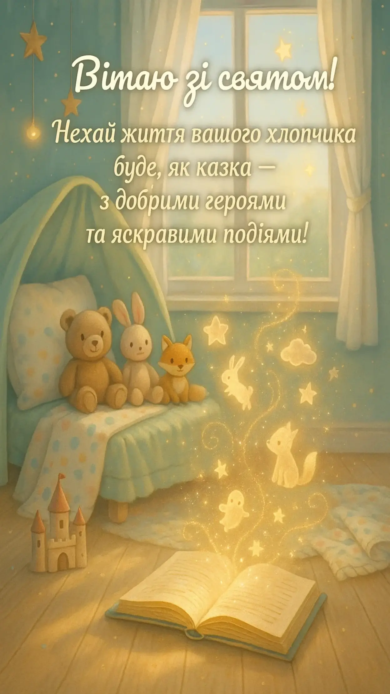 Привітання з днем народження сина батькам