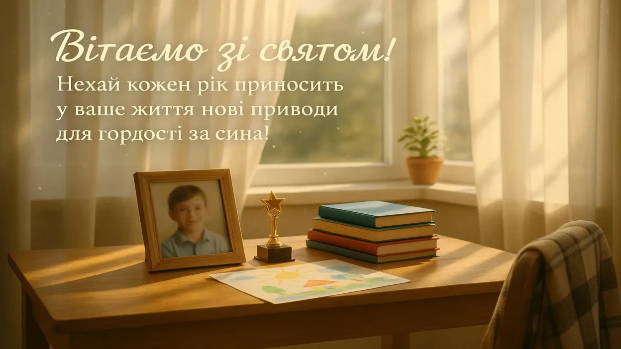 Привітання з днем народження сина батькам