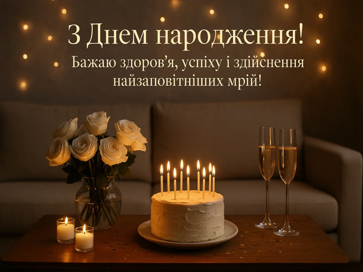 Привітання з др