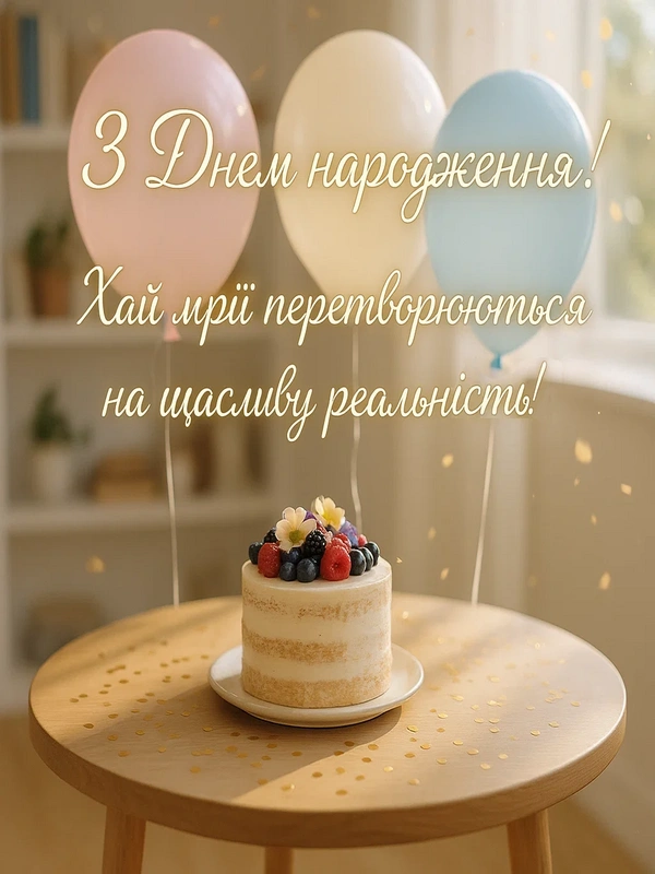 Привітання з др