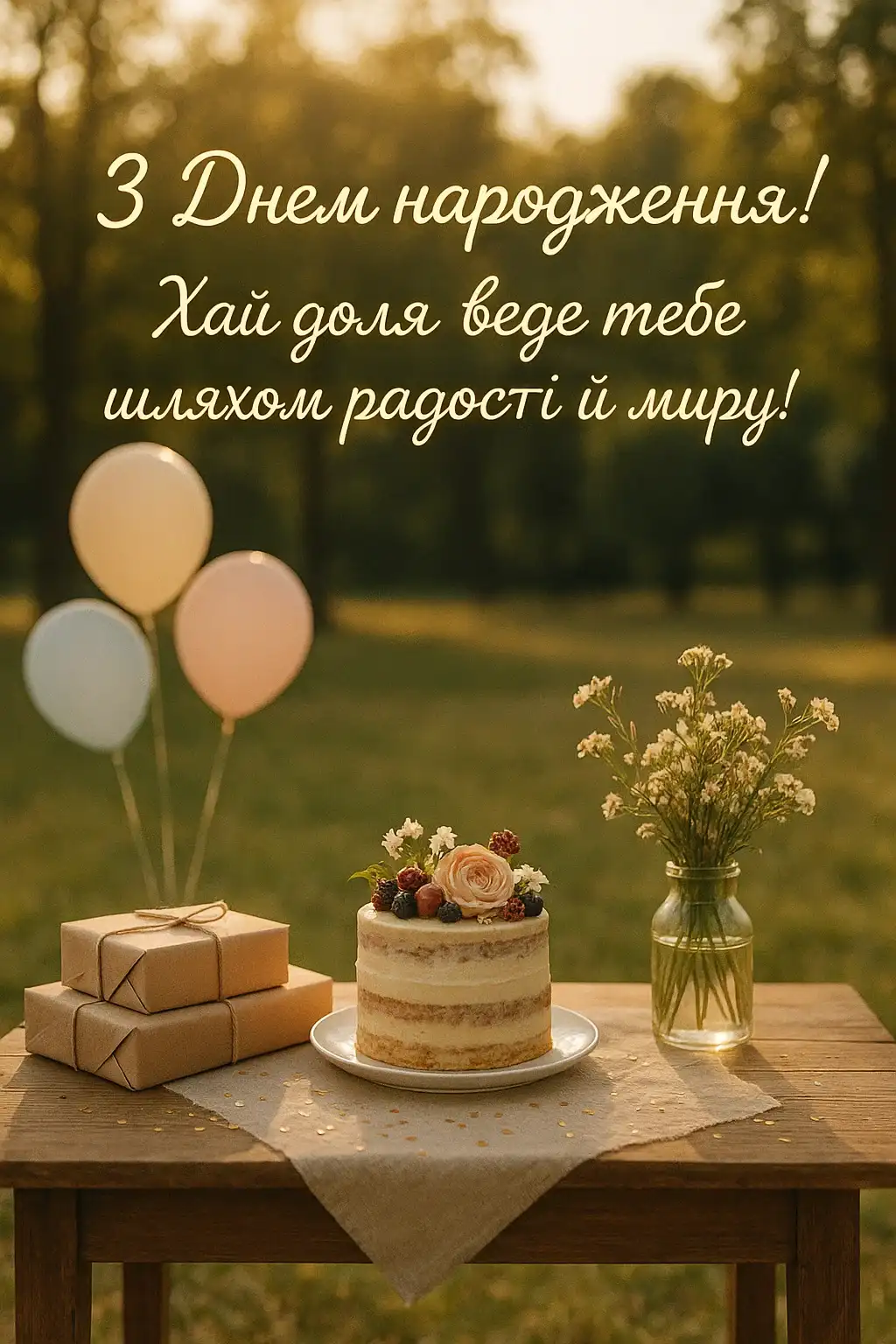 Привітання з др