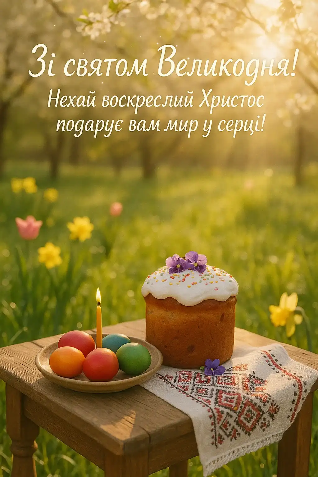 Привітання на паску