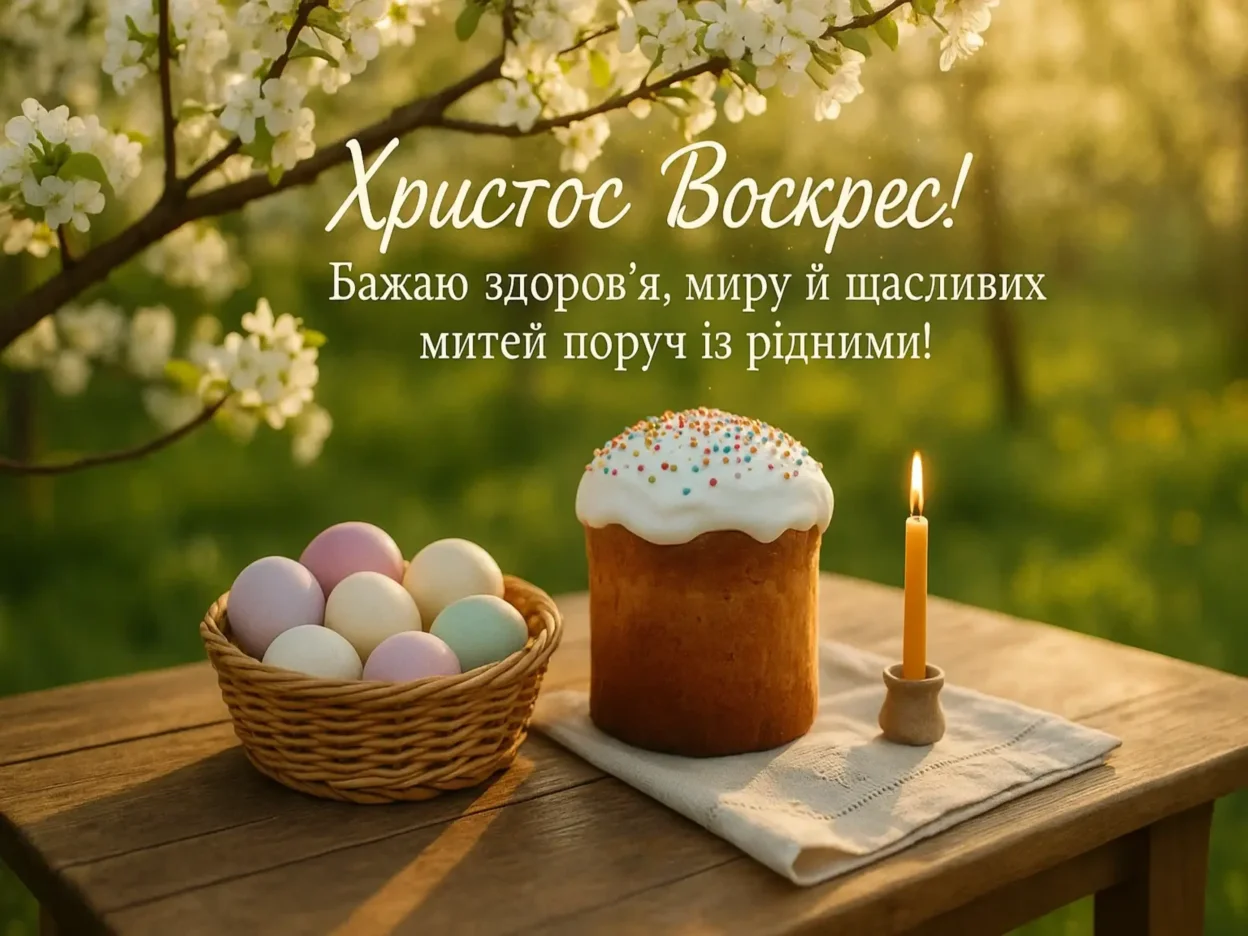 Привітання на паску