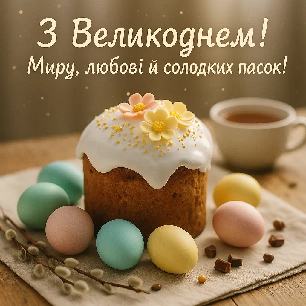 Привітання на паску