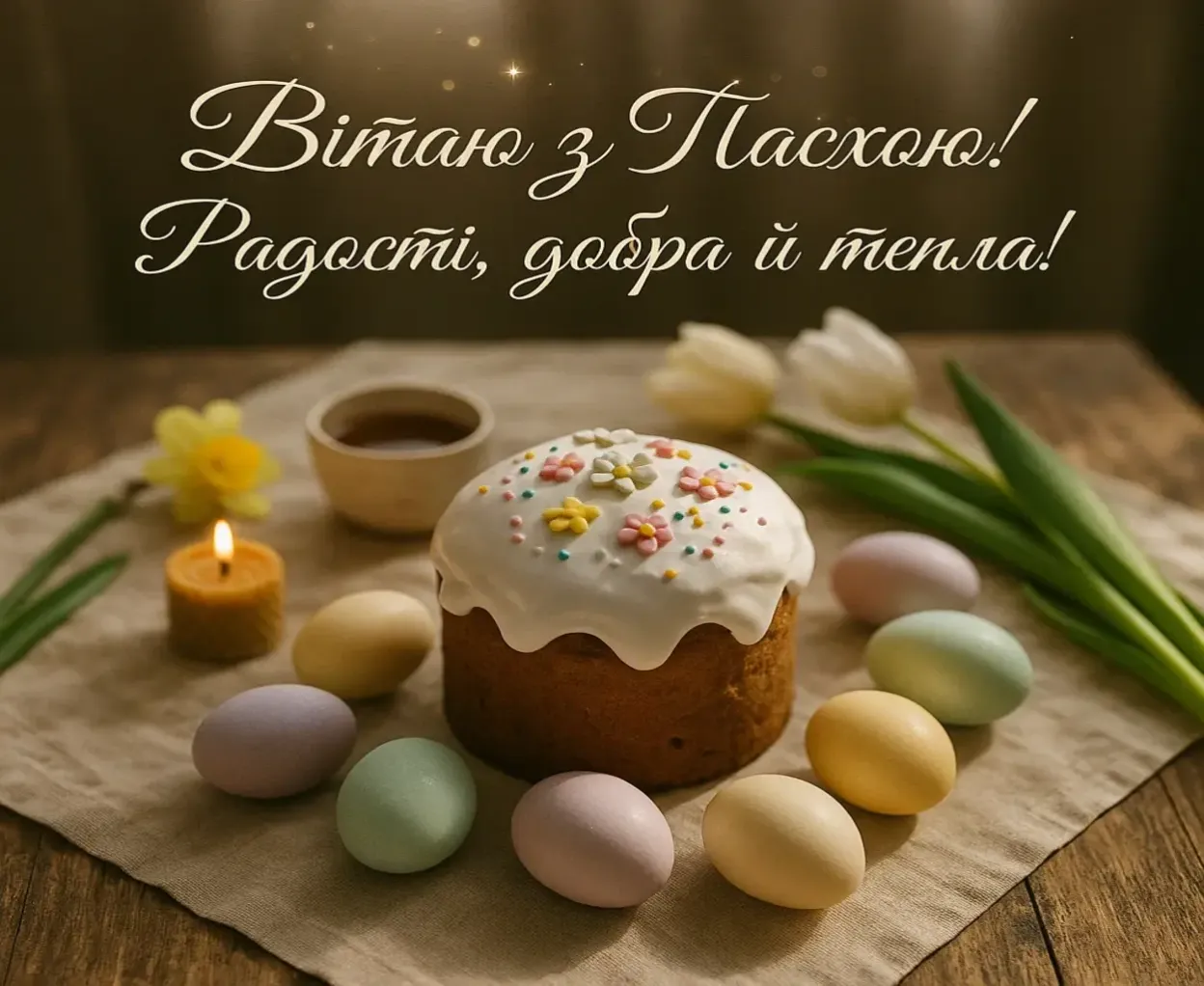 Привітання на паску