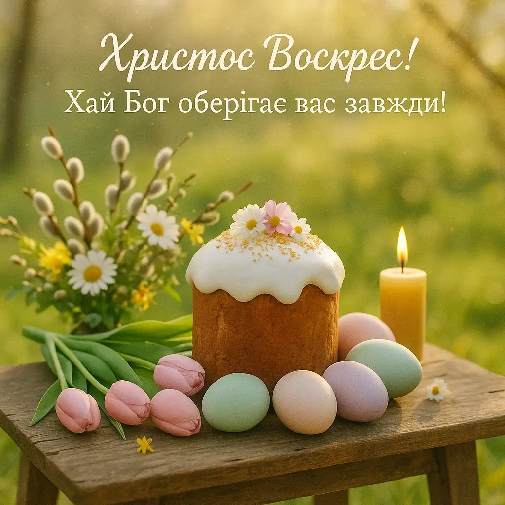 Привітання на паску