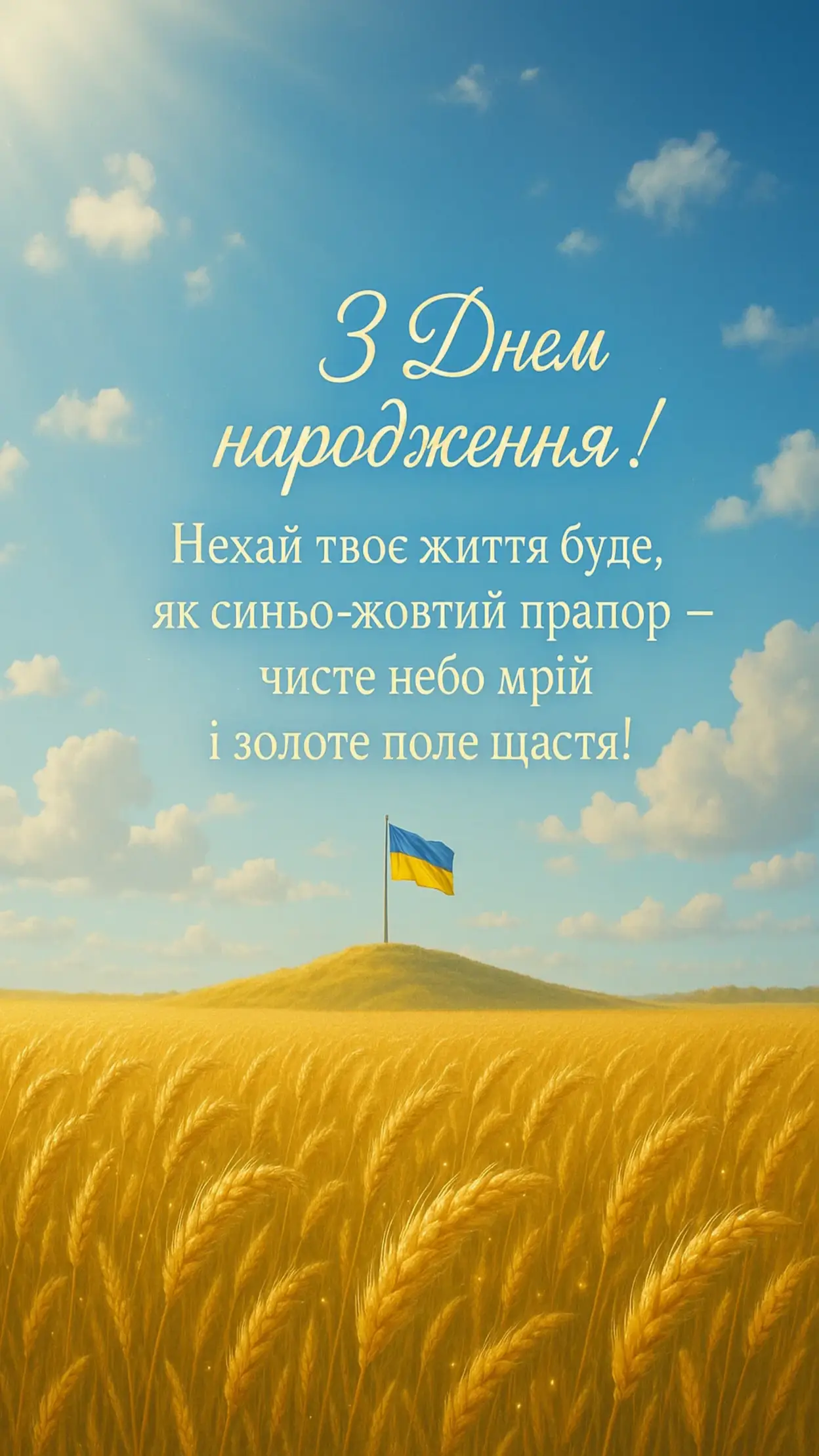 Патріотичні привітання з днем народження