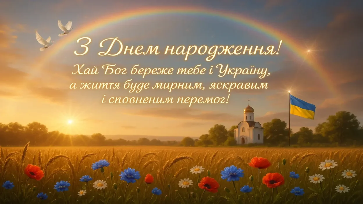 Патріотичні привітання з днем народження