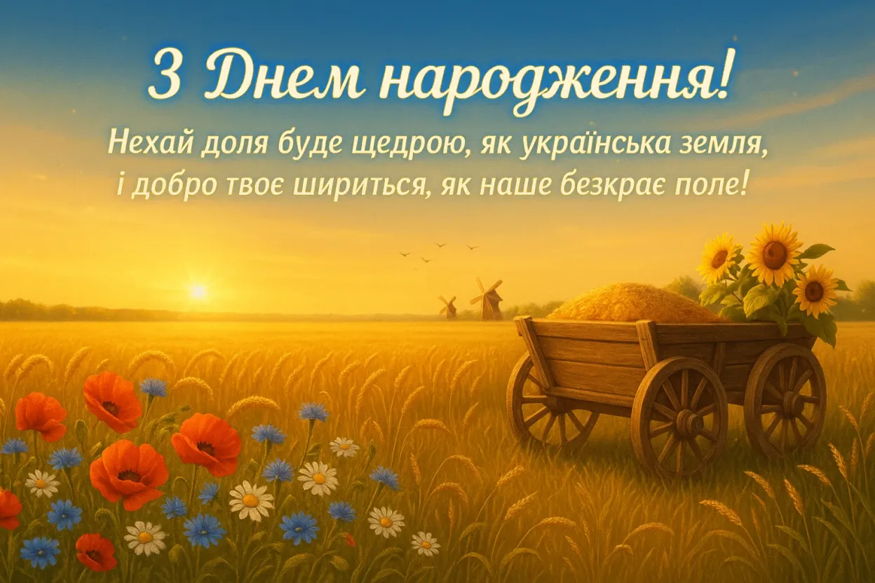 Патріотичні привітання з днем народження