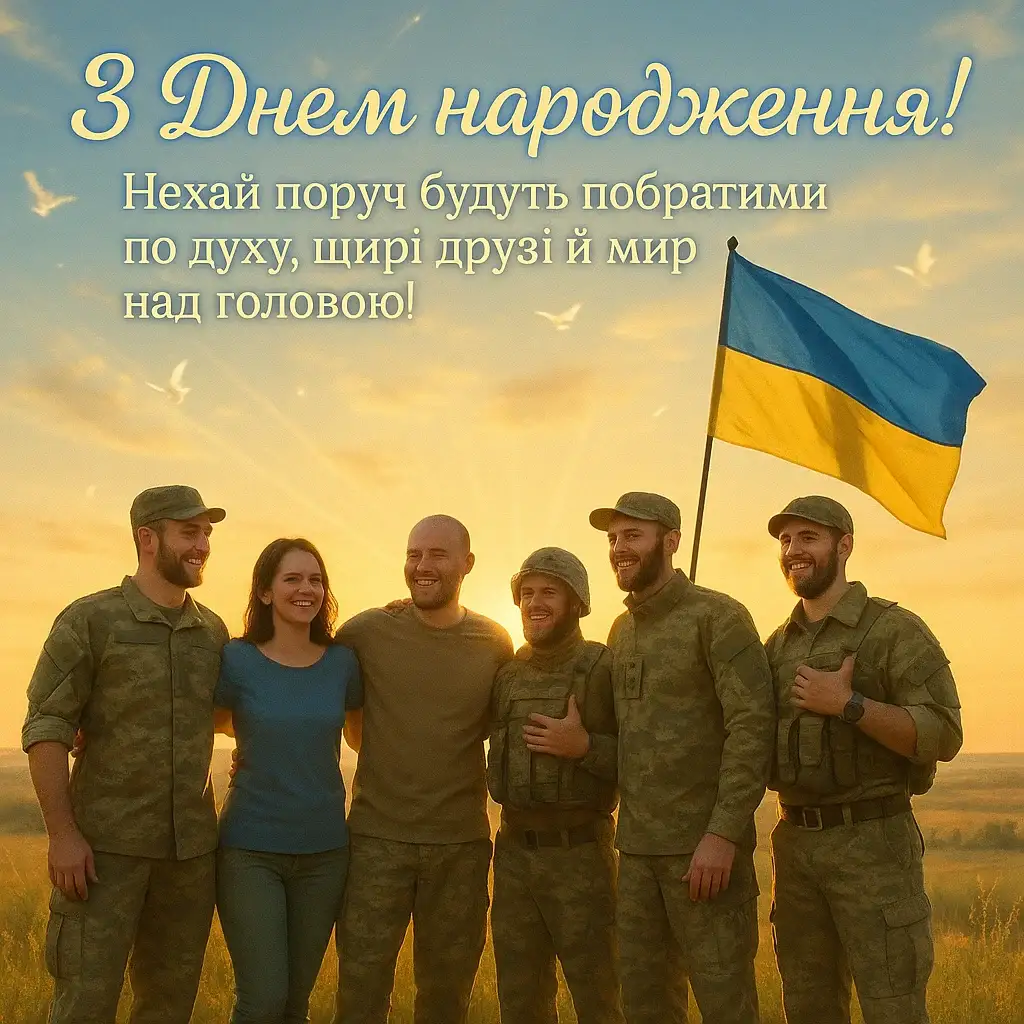 Патріотичні привітання з днем народження