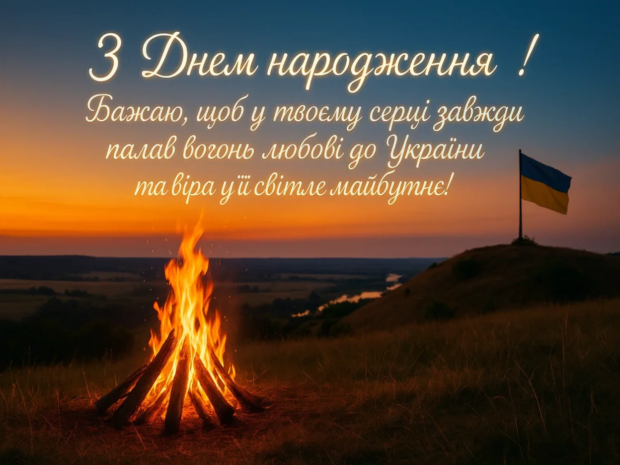 Патріотичні привітання з днем народження
