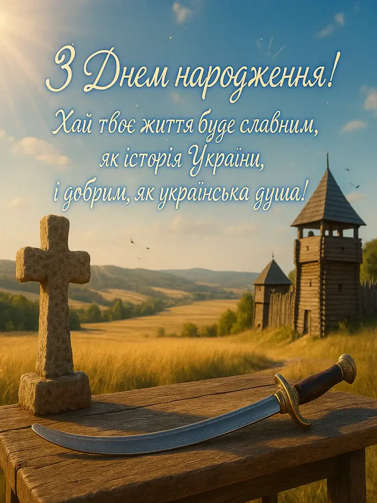 Патріотичні привітання з днем народження