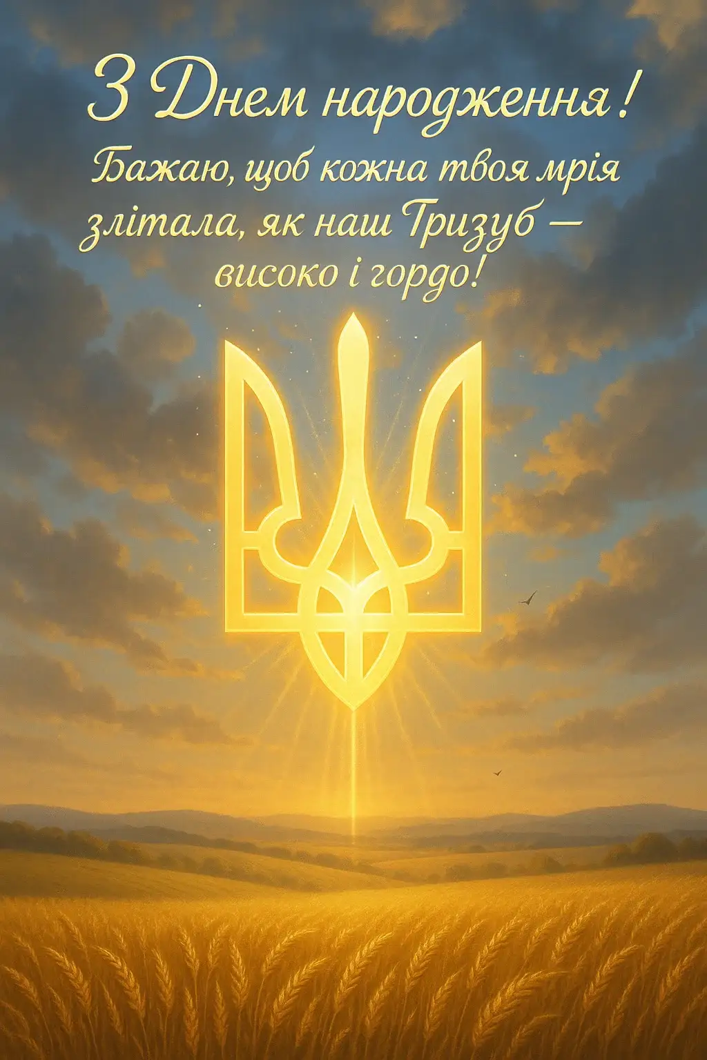 Патріотичні привітання з днем народження