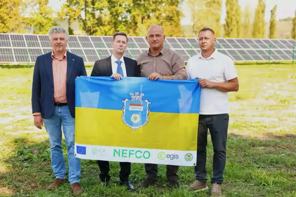 У Чорткові сонячні батареї забезпечують стабільне водопостачання: перший проєкт НЕФКО в Україні
