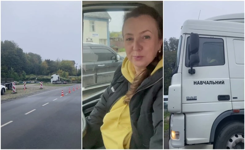 “Це найвищий пілотаж! “. Переселенка з Костянтинівки сіла за кермо багатотонника: для чого підприємниці категорія “С”