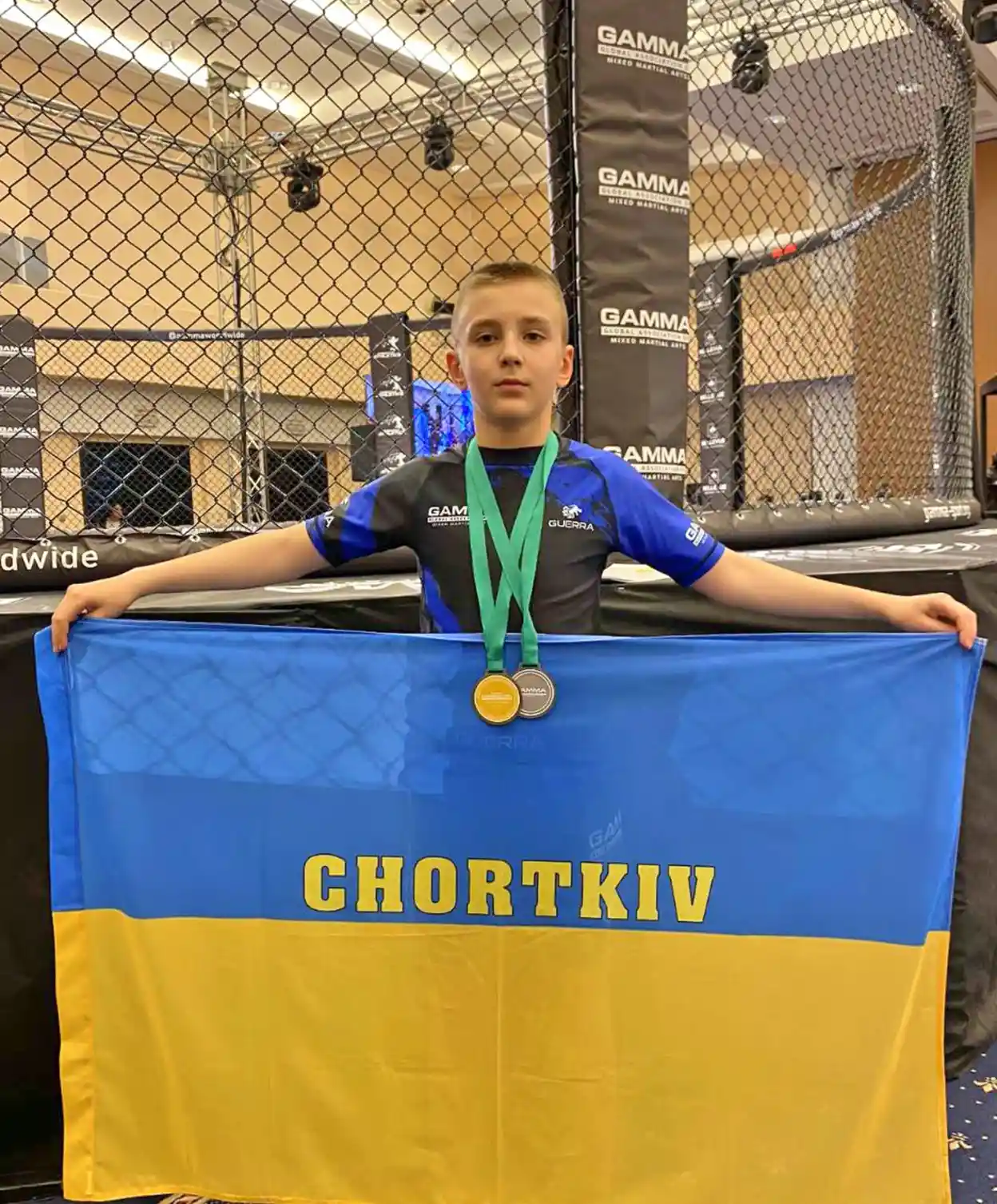 Олександр Байрак з Чорткова став дворазовим чемпіоном з греплінгу