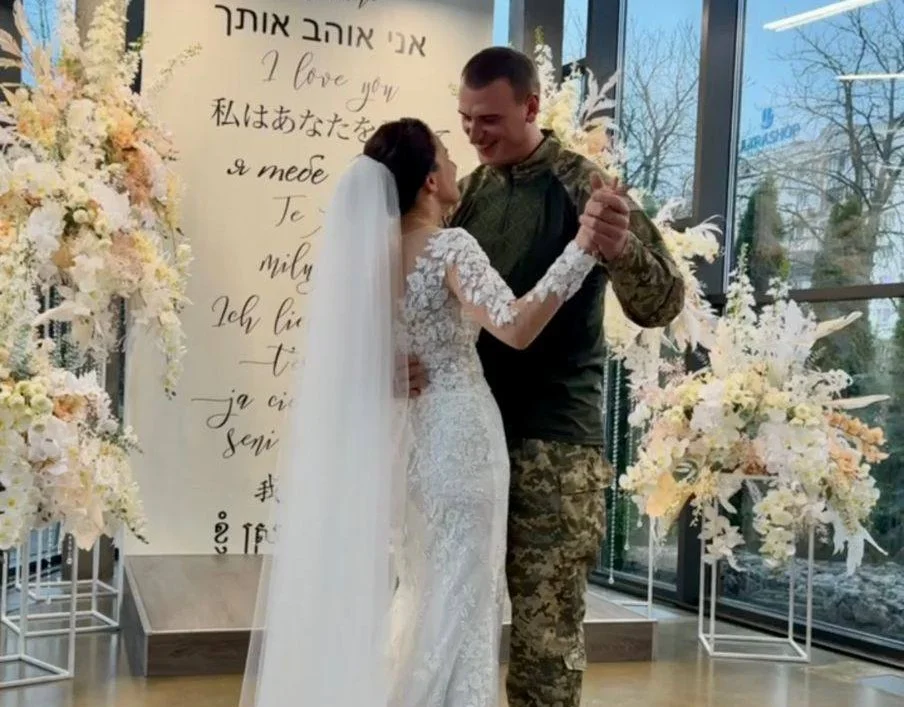 Італієць, який служив у Тернопільській бригаді, одружився з українкою