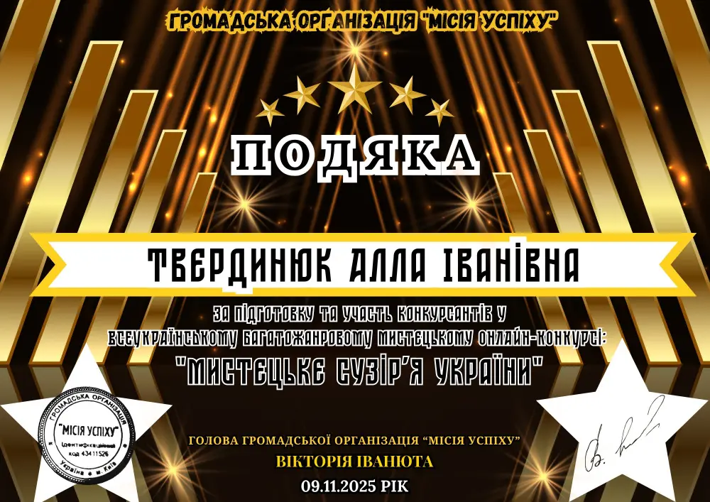 Учениця тернопільської художньої школи здобула Гран-прі на всеукраїнському конкурсі