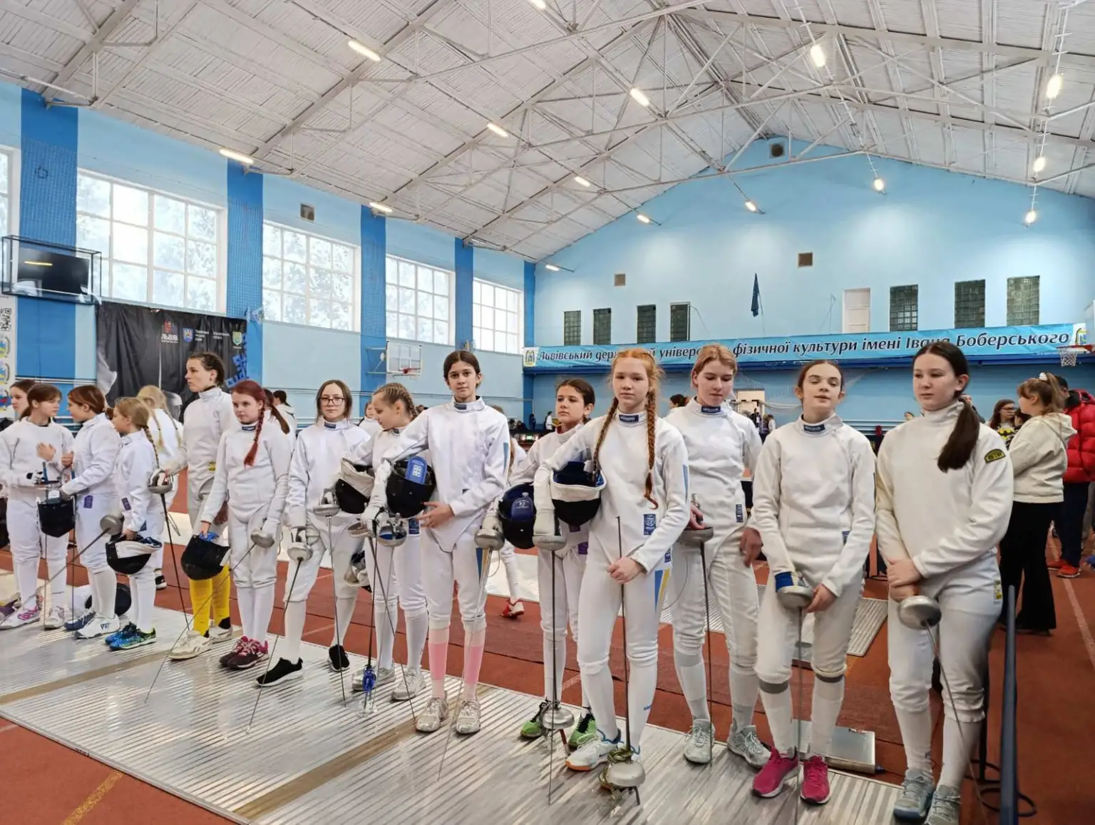Фехтувальниці з Тернополя завоювали призові місця на етапі Всеукраїнської ліги пам’яті В.Миронюка