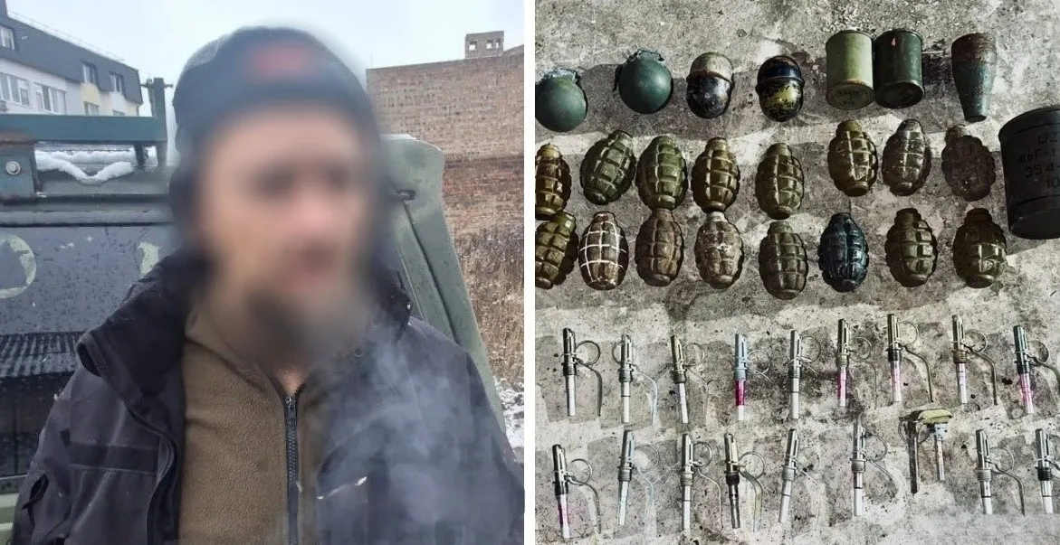 Поліцейські вилучили у жителя Івано-Франківська чималий арсенал боєприпасів та вибухівки