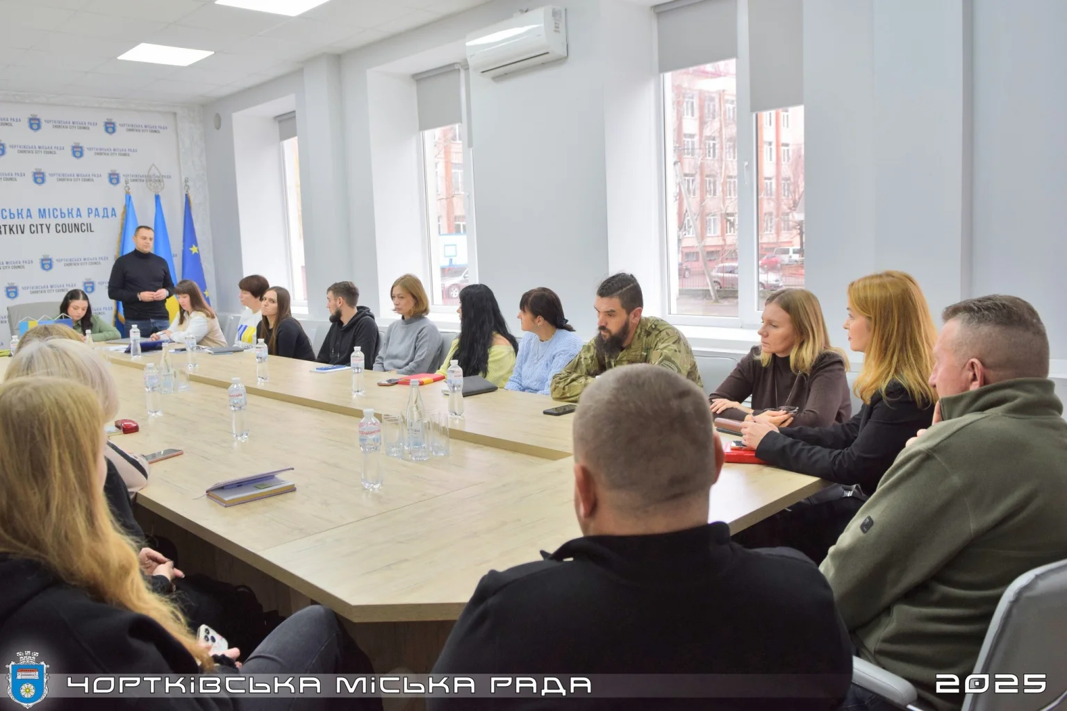 У Чортківській міській раді обговорили можливості для ветеранів війни