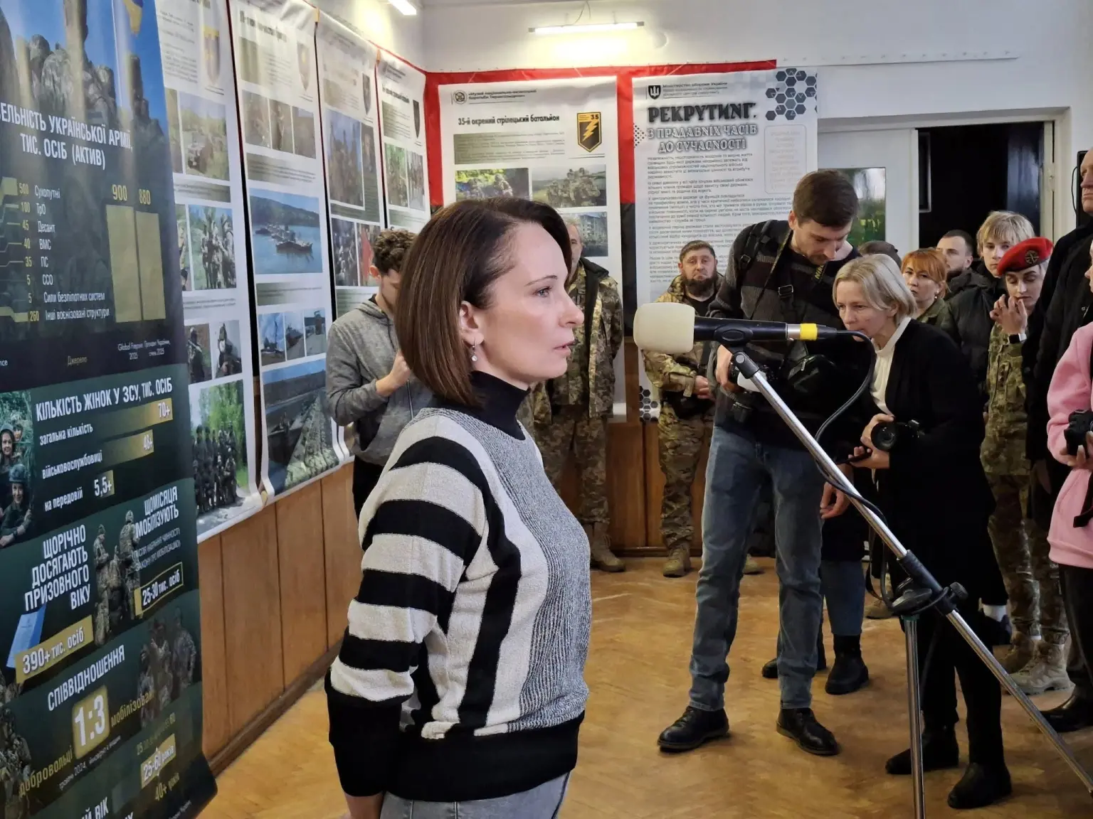 Історія про бойові підрозділи: в музеї національно-визвольної боротьби Тернопільщини відкрили виставковий проект Історія про бойові підрозділи: в музеї національно-визвольної боротьби Тернопільщини відкрили виставковий проект