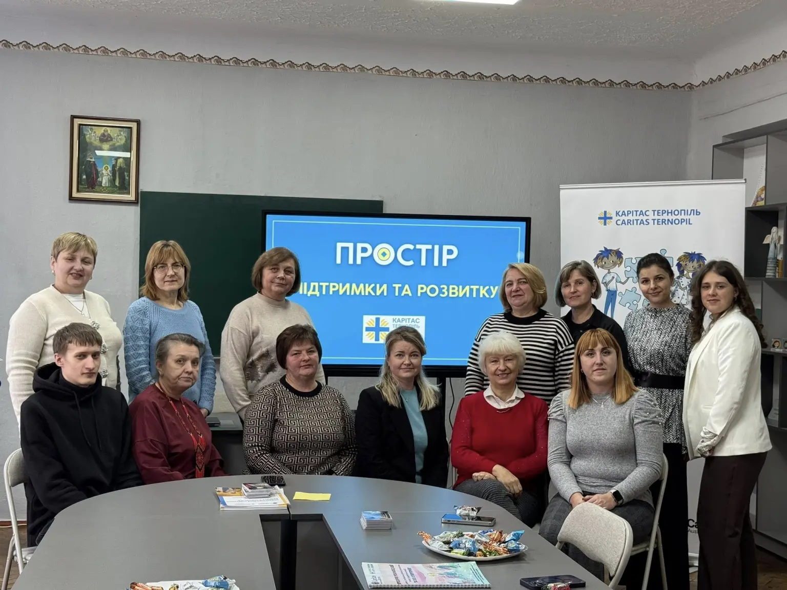 Посилення психологічної стійкості вчителів: у ліцеї в Теребовлі відкрили Безпечний простір