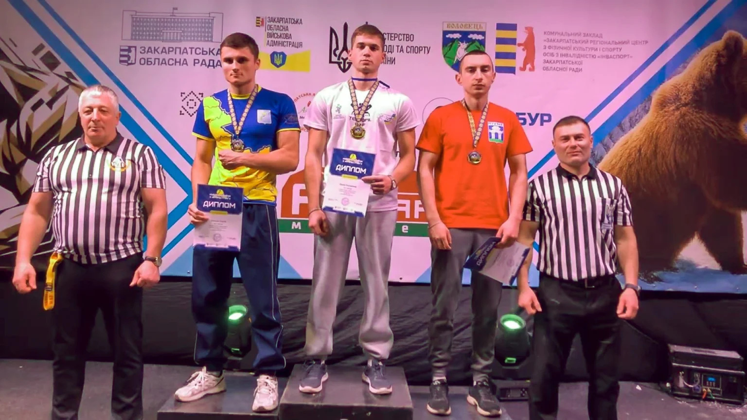 Студент з Тернополя Володимир Дурда став чемпіоном України з армрестлінгу