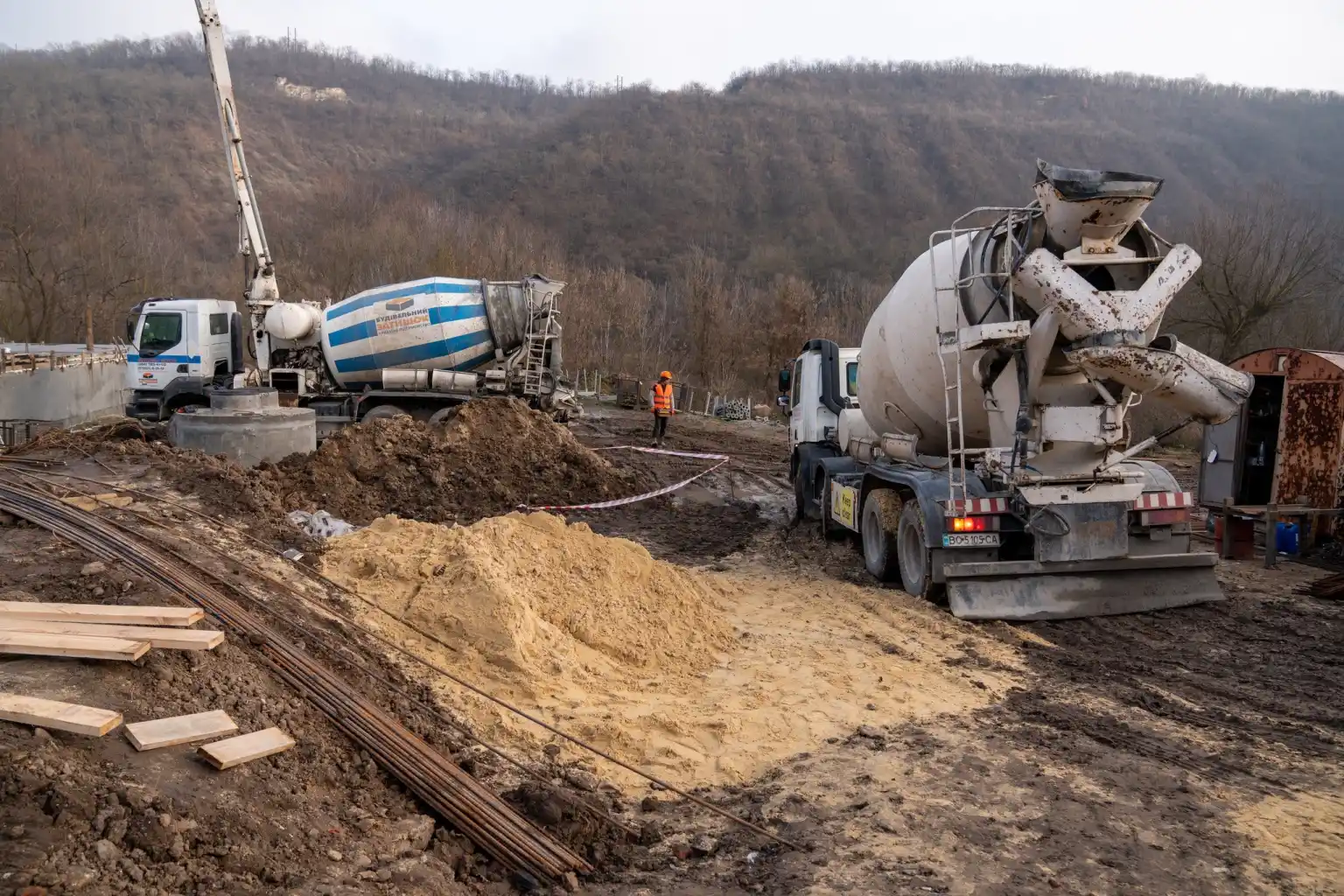 У Заліщиках триває реконструкція очисних споруд за підтримки ЄС