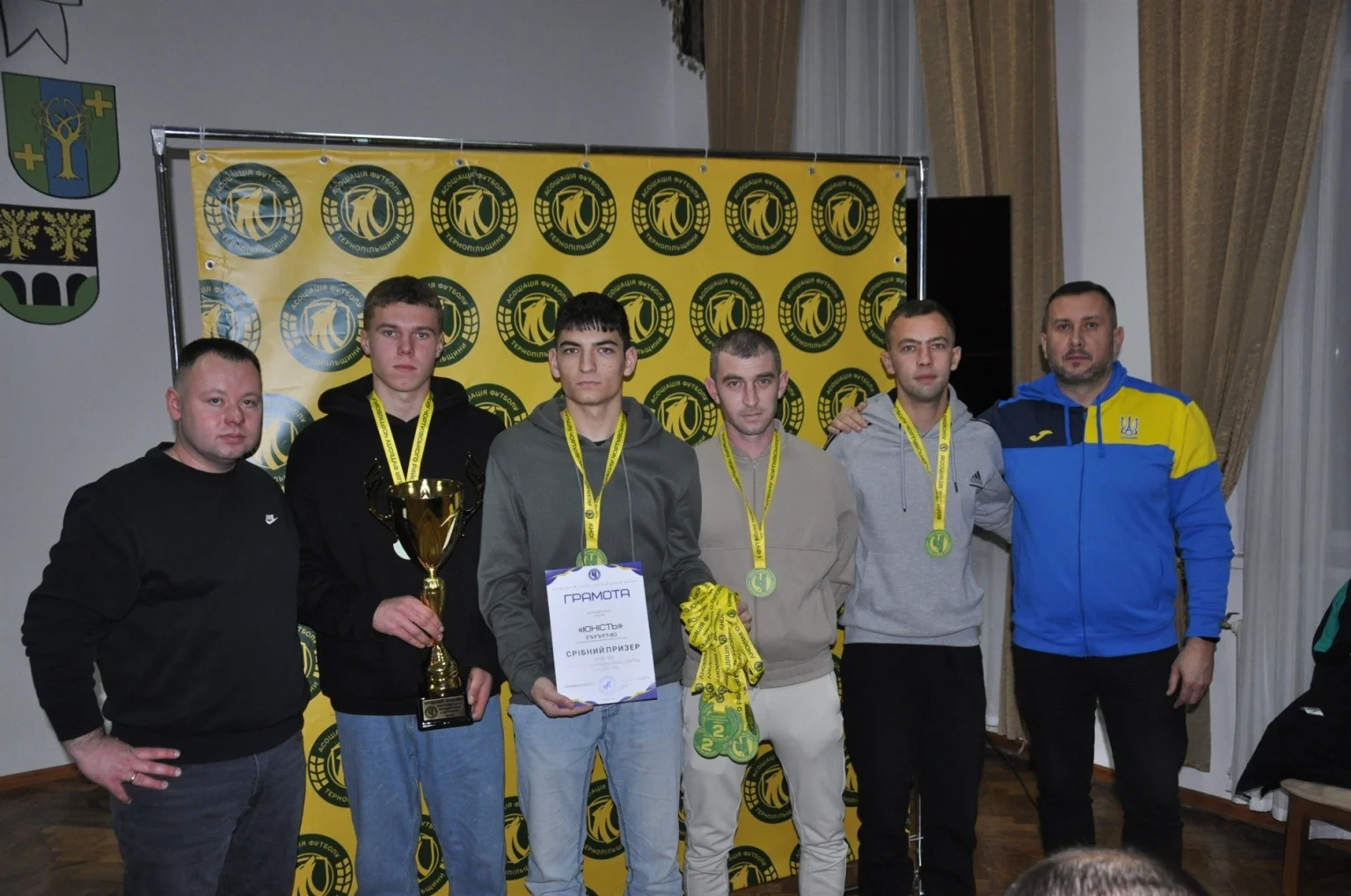 Віват, чемпіони! У Чорткові підбили підсумки футбольного сезону і нагородили переможців першості