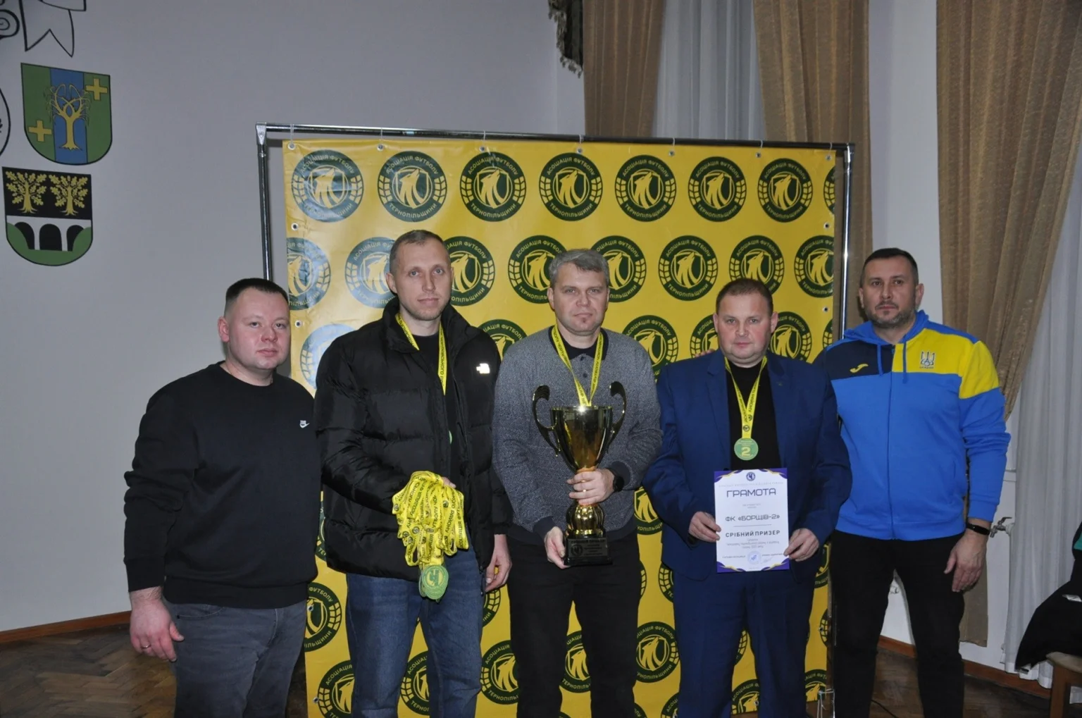 Віват, чемпіони! У Чорткові підбили підсумки футбольного сезону і нагородили переможців першості