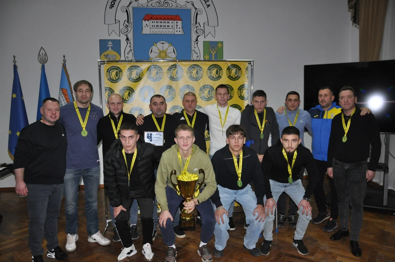 Віват, чемпіони! У Чорткові підбили підсумки футбольного сезону і нагородили переможців першості