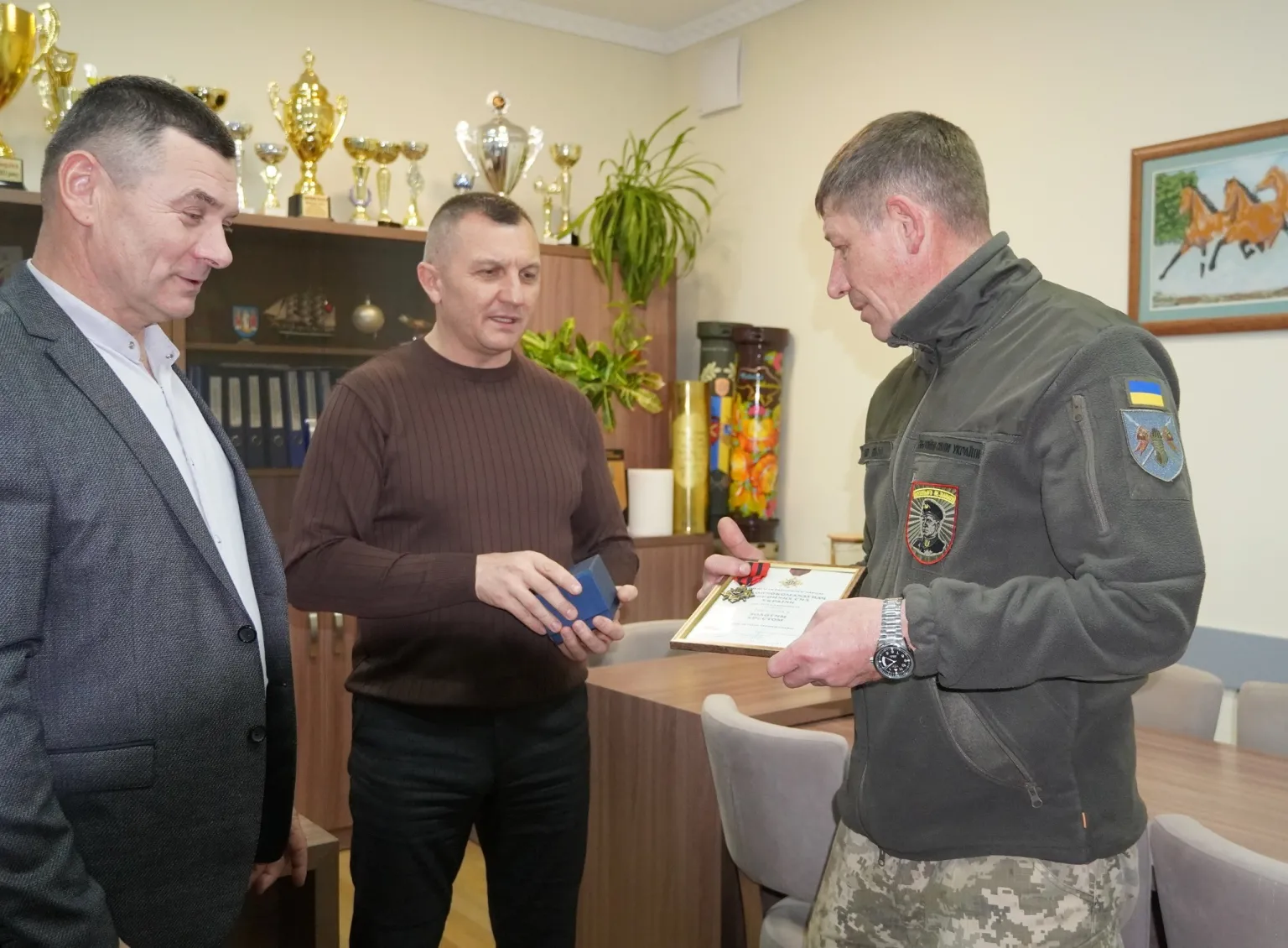 “Золотий хрест” – почесний нагрудний знак Головнокомандувача ЗСУ отримав воїн з Байковецької громади