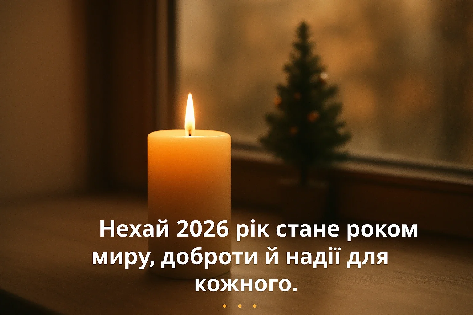 Привітання з прийдешнім новим роком 2026