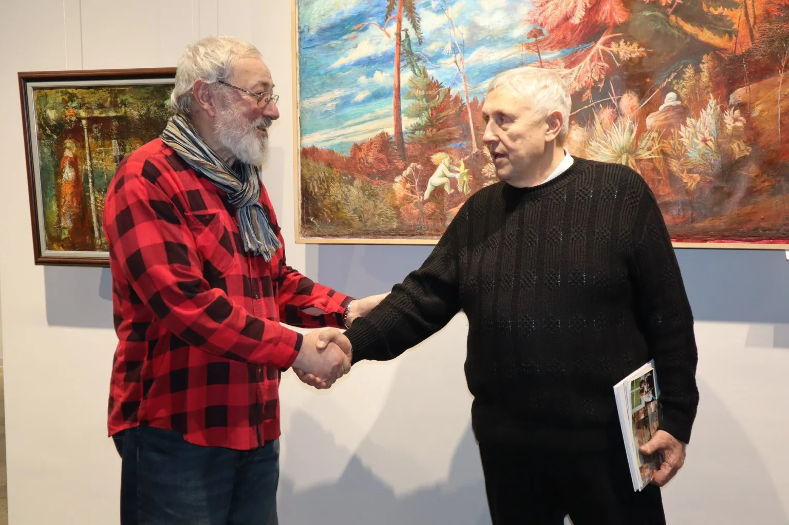 Виставку живопису унікального художника з Миколаєва презентували у Тернополі