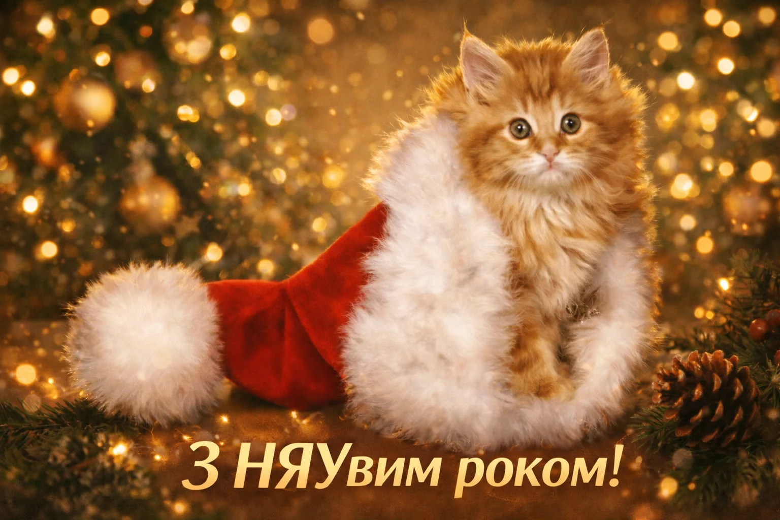 Привітання з прийдешнім новим роком 2026