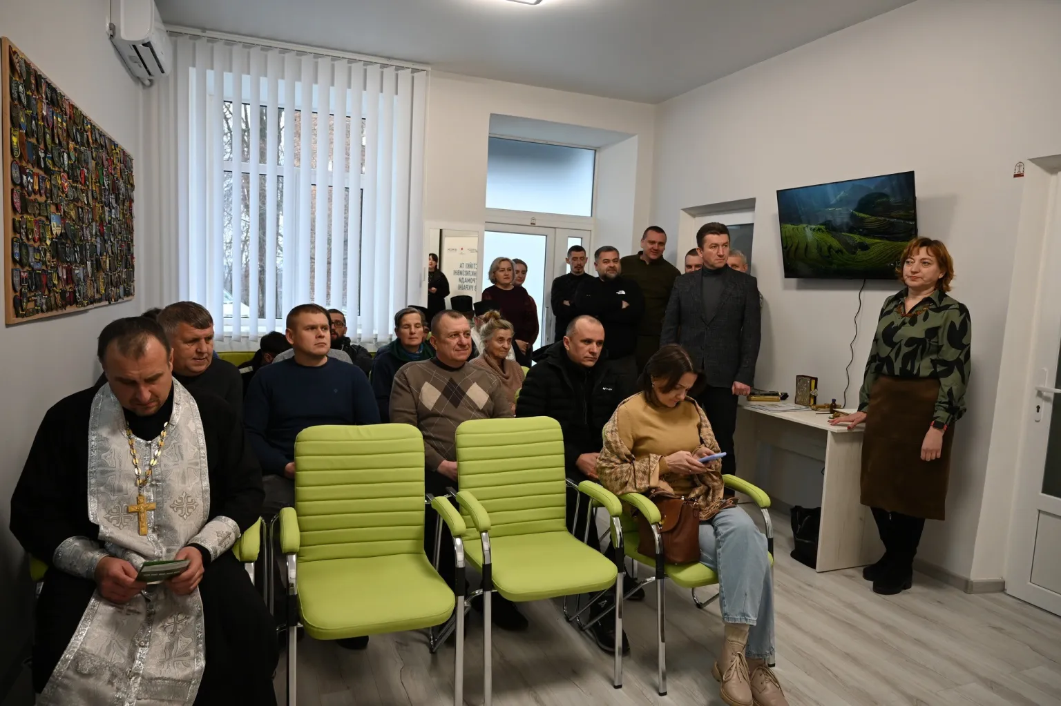 У Ланівцях з’явився простір, де ветерани й волонтери можуть бути серед своїх