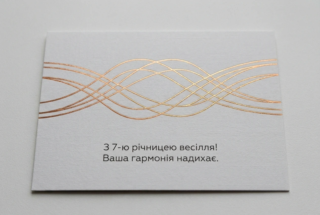 привітання з днем весілля 7 років