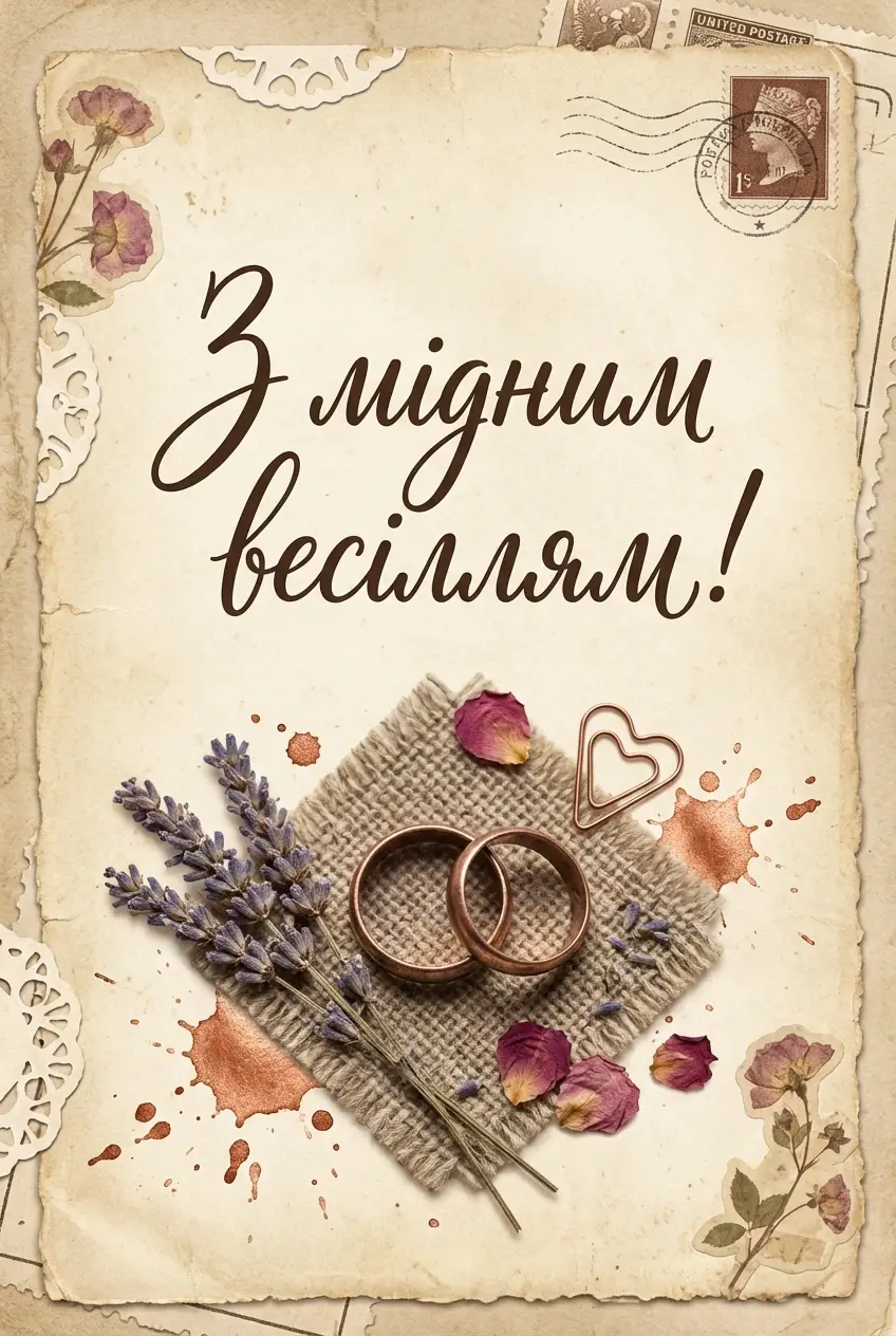 привітання з днем весілля 7 років