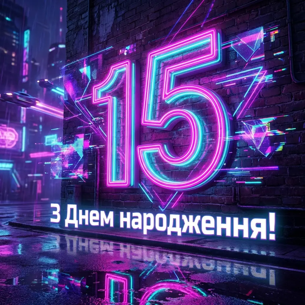 з днем народження дівчинці підлітку 15 років